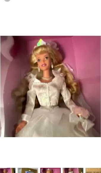 Price ⬇️Disney Wedding Sleeping Beauty 1997 Collector Edition Doll. New - Picture 4 of 9